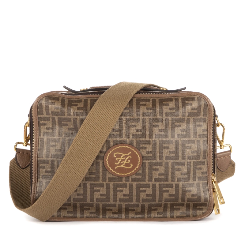 Fendi Crossbody Bag Small Soft Travel Case braun