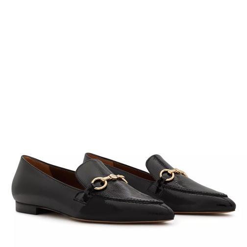 Isabel Bernard Vendôme Margaux calfskin patent leather loafers black Mocassino