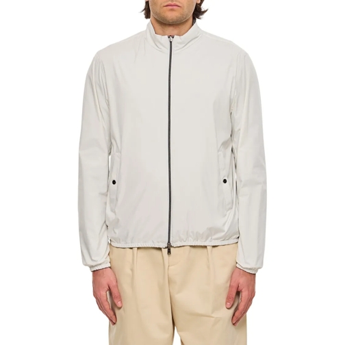 Herno Übergangsjacke Short Reversible Packable Jacket White