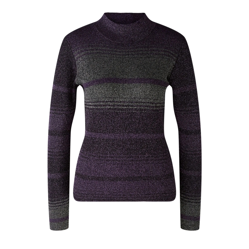 Oui Sweatshirt Pullover lila