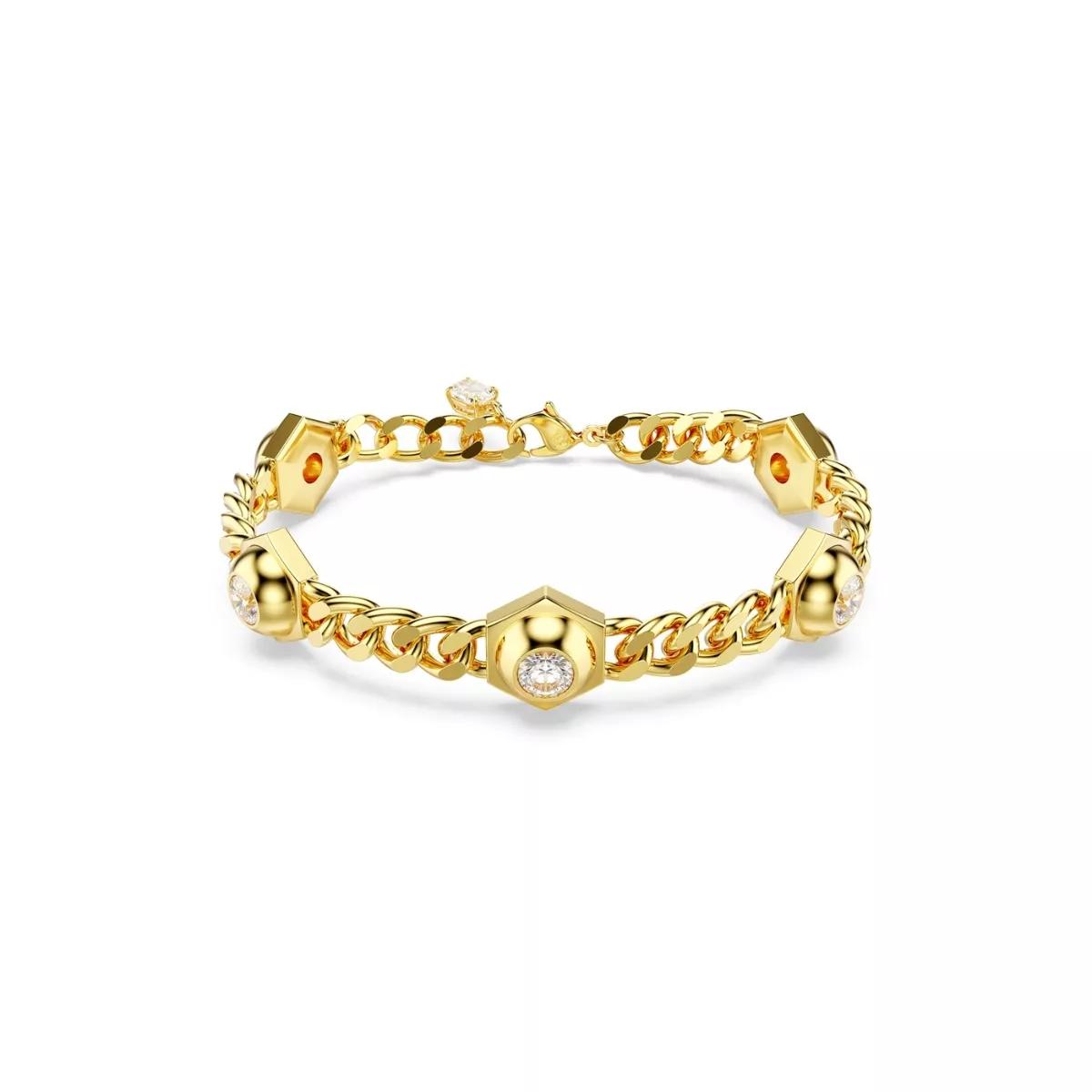 Swarovski Armband - Swarovski Numina Gold-coloured Bracelet 5687701 - Gr. ONE SIZE - in Gold - für Damen