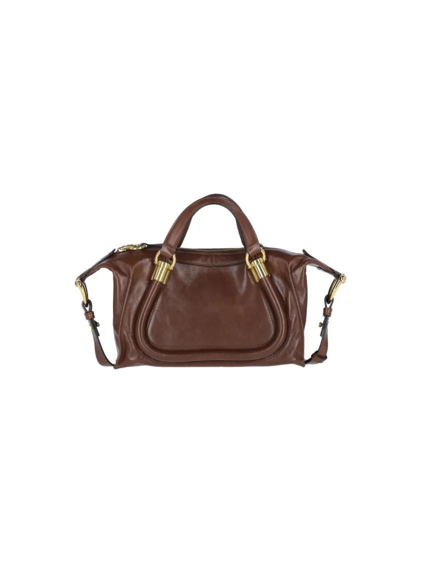 Chloé Hobo bags Paraty 24' Small Shoulder Bag – Brown in bruin