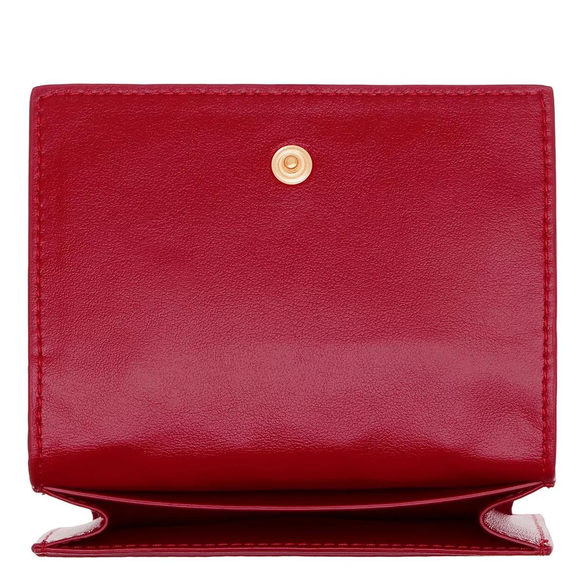 bottega veneta wallet red