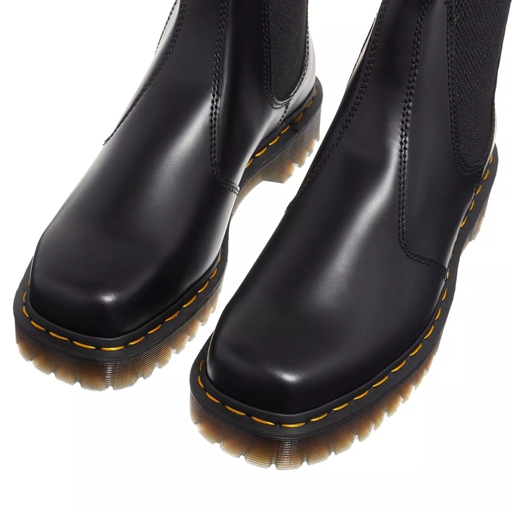 Dr. martens 2976 black polished smooth sales