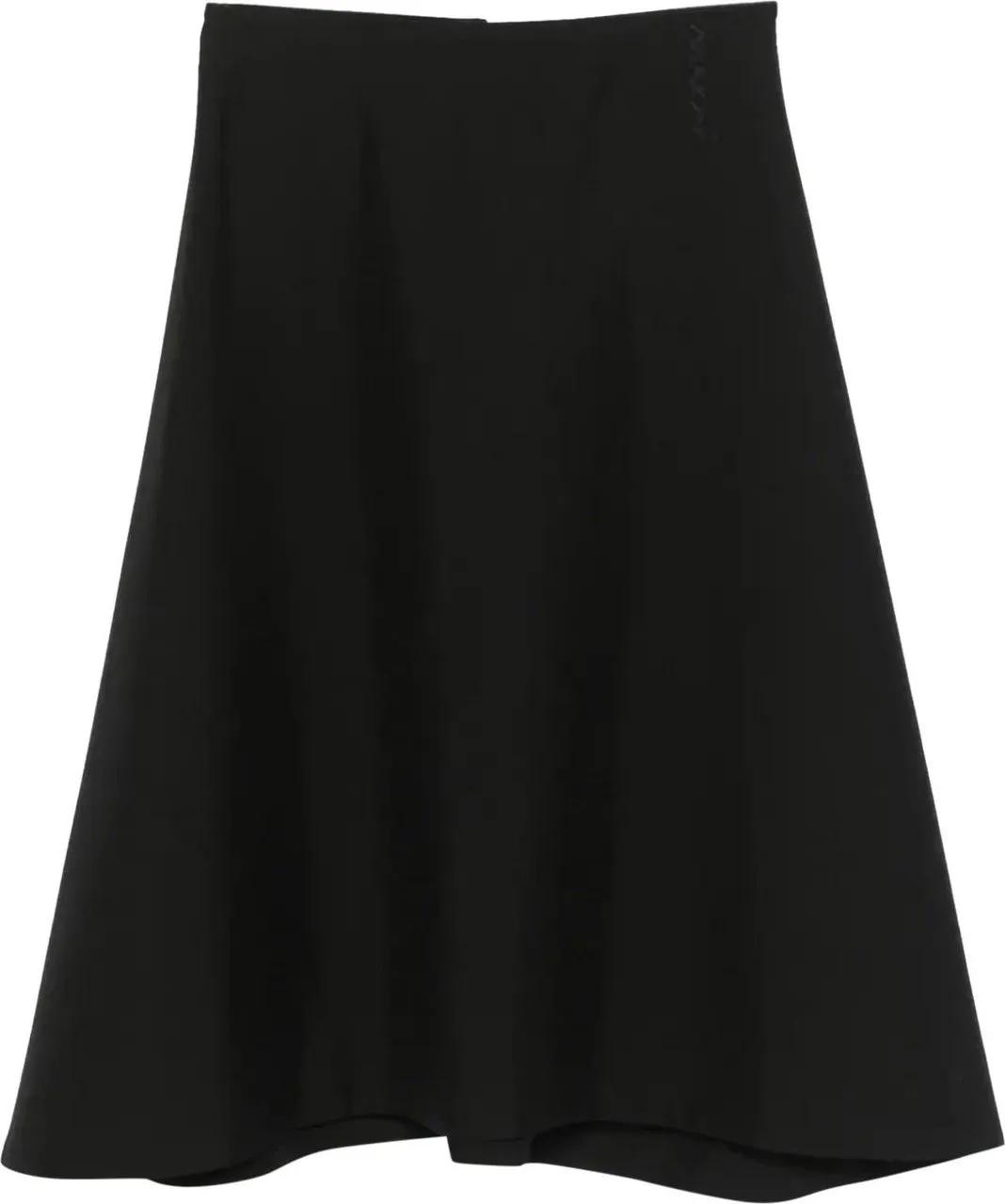 Thumbnail - Marni - High-waist Black Skirt - Größe 44 - schwarz