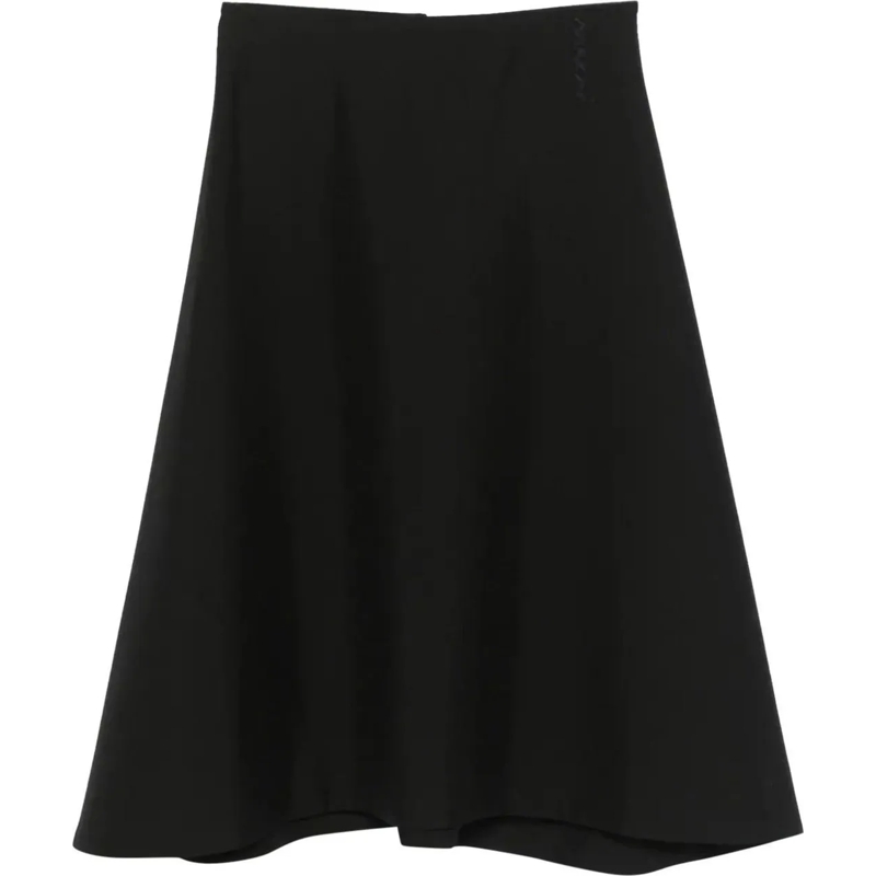Marni Midirock High-waist Black Skirt schwarz