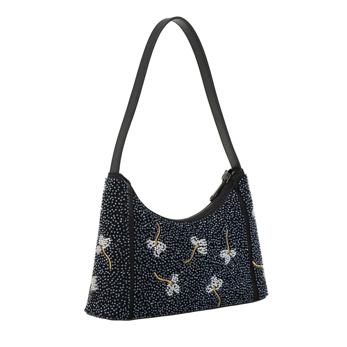 Furla Hobo bags Diamante Mini Shoulder Bag in zwart