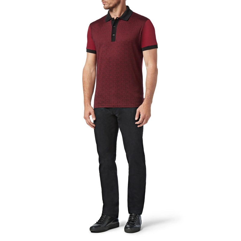 BILLIONAIRE Top Poloshirt bordeaux(Image 3)