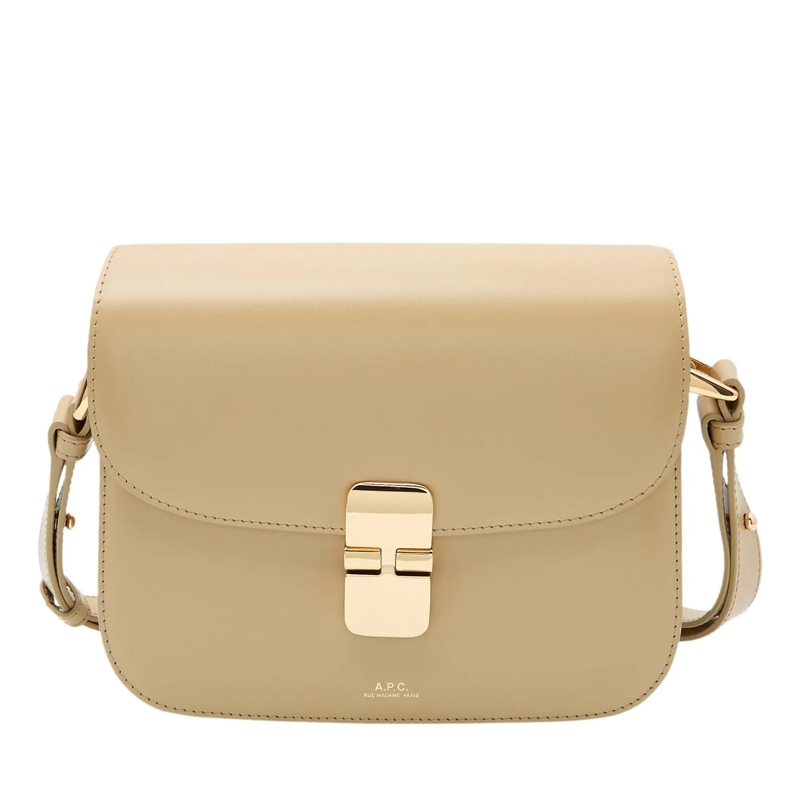 A.P.C. Crossbody Bag Sac Grace Small Bar Cashew