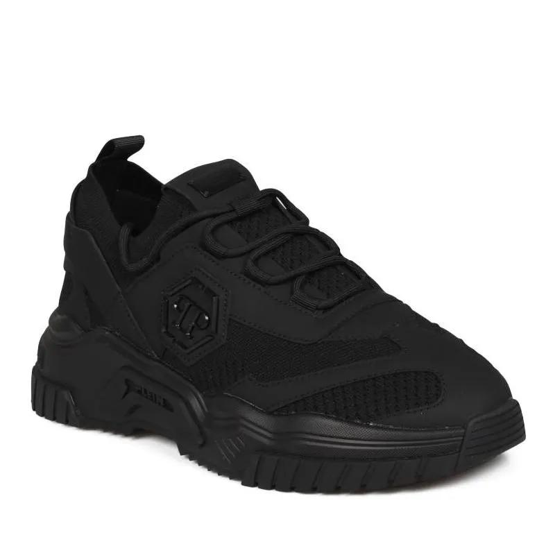 Philipp Plein Low-Top Sneaker - Predator Sneakers - Gr. 39 (EU) - in Schwarz - für Damen