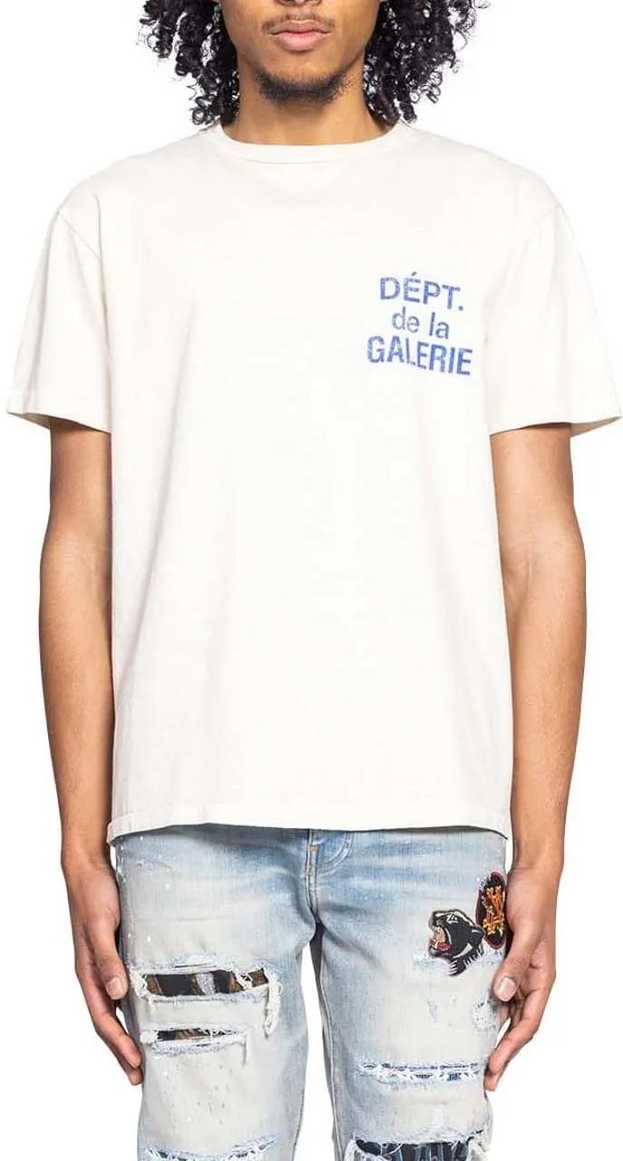 Gallery Dept. FRENCH TEE CREAM/BLUE mehrfarbig | T-Shirts