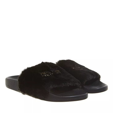 Versace hot sale fur slides