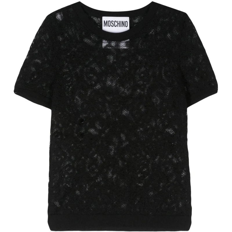 Moschino  Sweaters Black schwarz