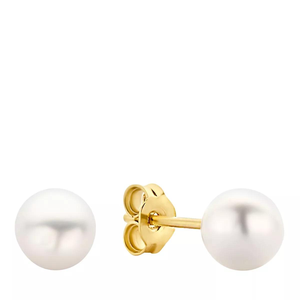 BELORO Ohrringe - Monte Napoleone Perla 9 karat ear studs with pearl - Gr. unisize - in Gold - für Damen