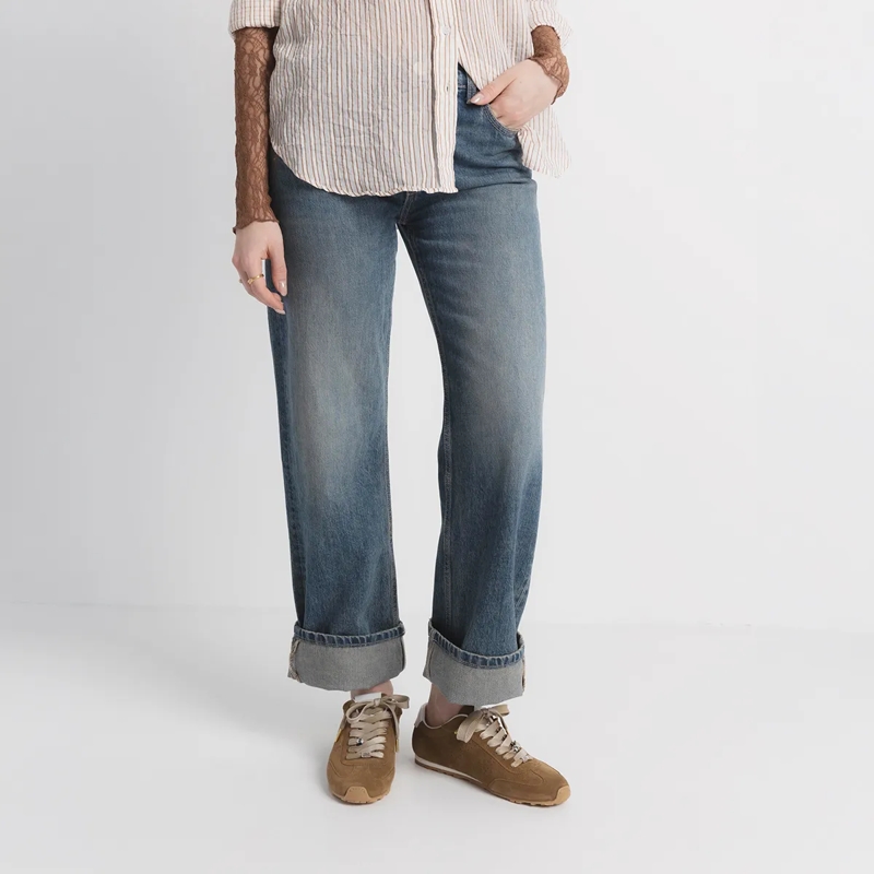 Chloé Low-Top-Sneaker Sneaker Kick Bleached Khaki(Image 2)