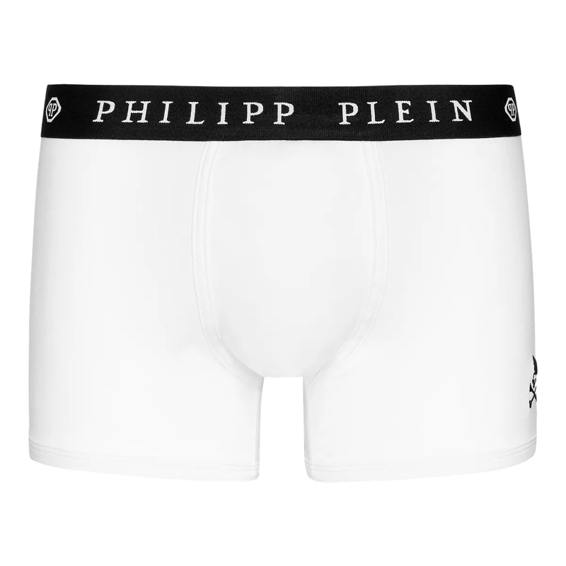 Philipp Plein  Boxer Skull weiss