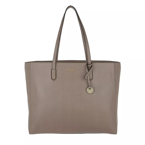 Coccinelle Clementine Shopper Taupe Shopping Bag