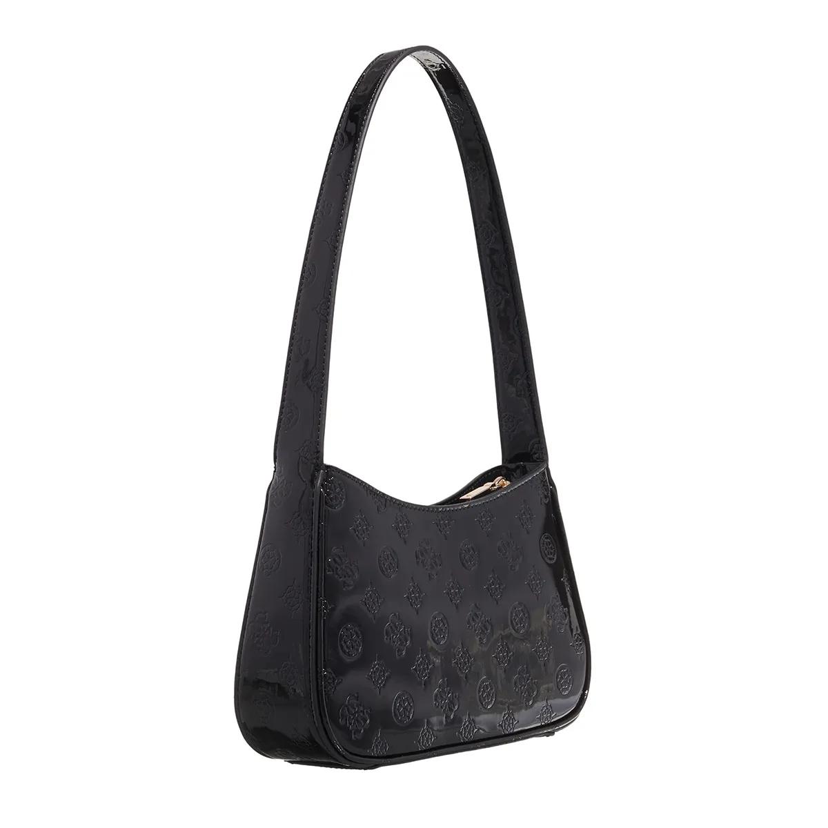 Guess Hobo bags Arnela Top Zip Shoulder Bag in zwart
