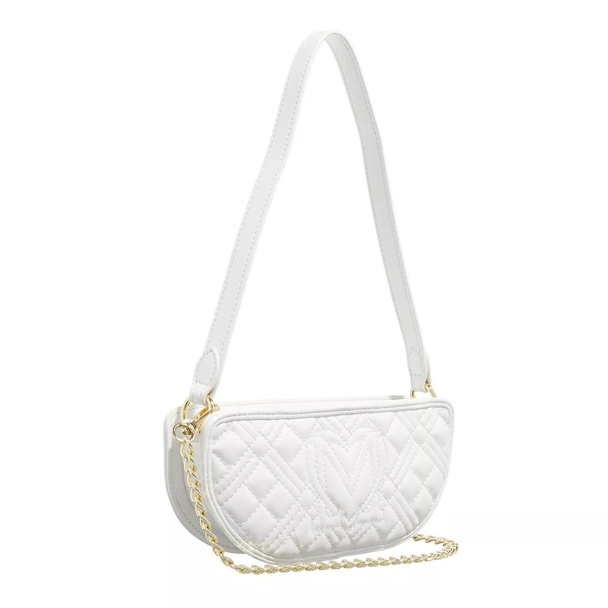 Love Moschino Hobo bags Quilted Bag in wit