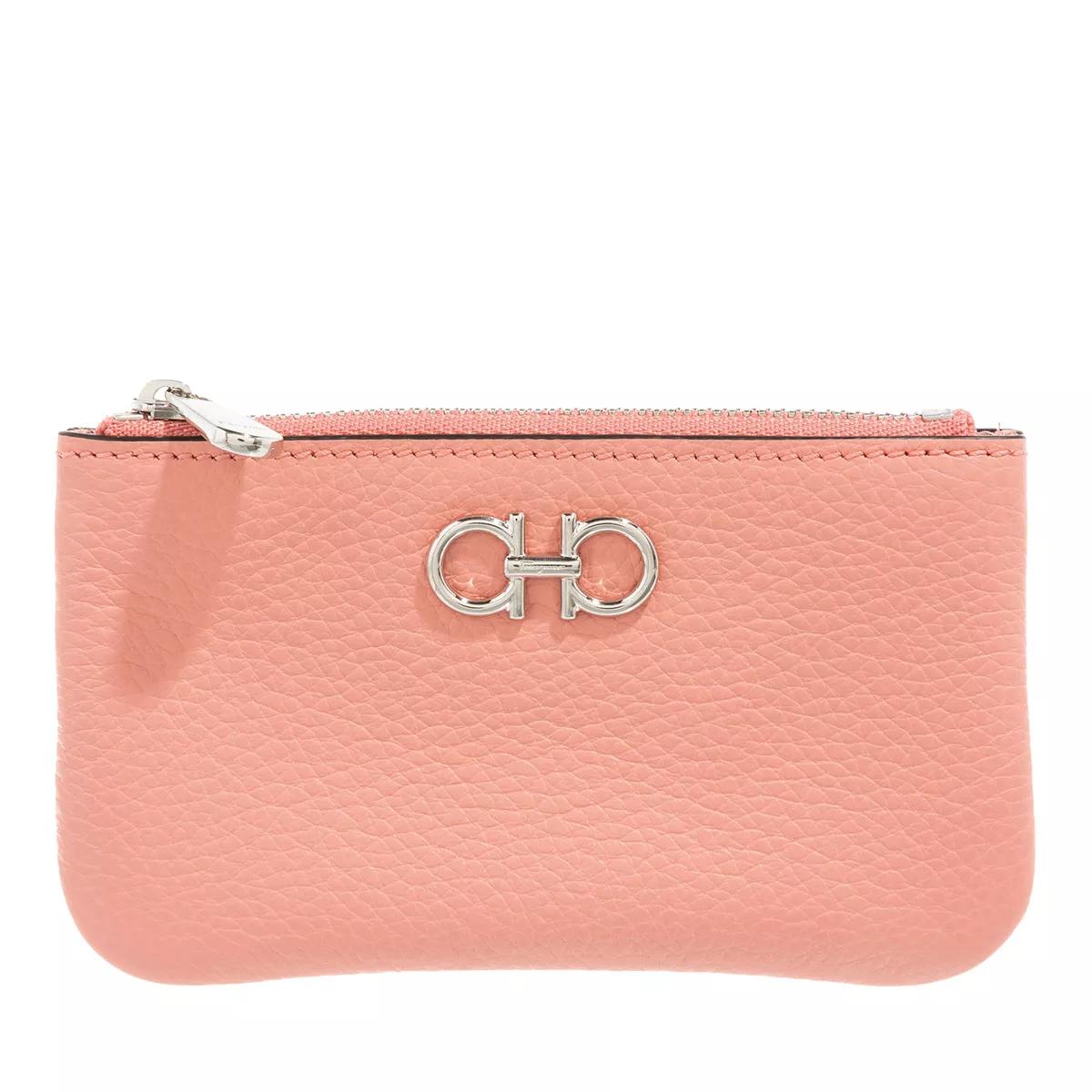 Salvatore Ferragamo Gancini Wallet Pink | Portamonete