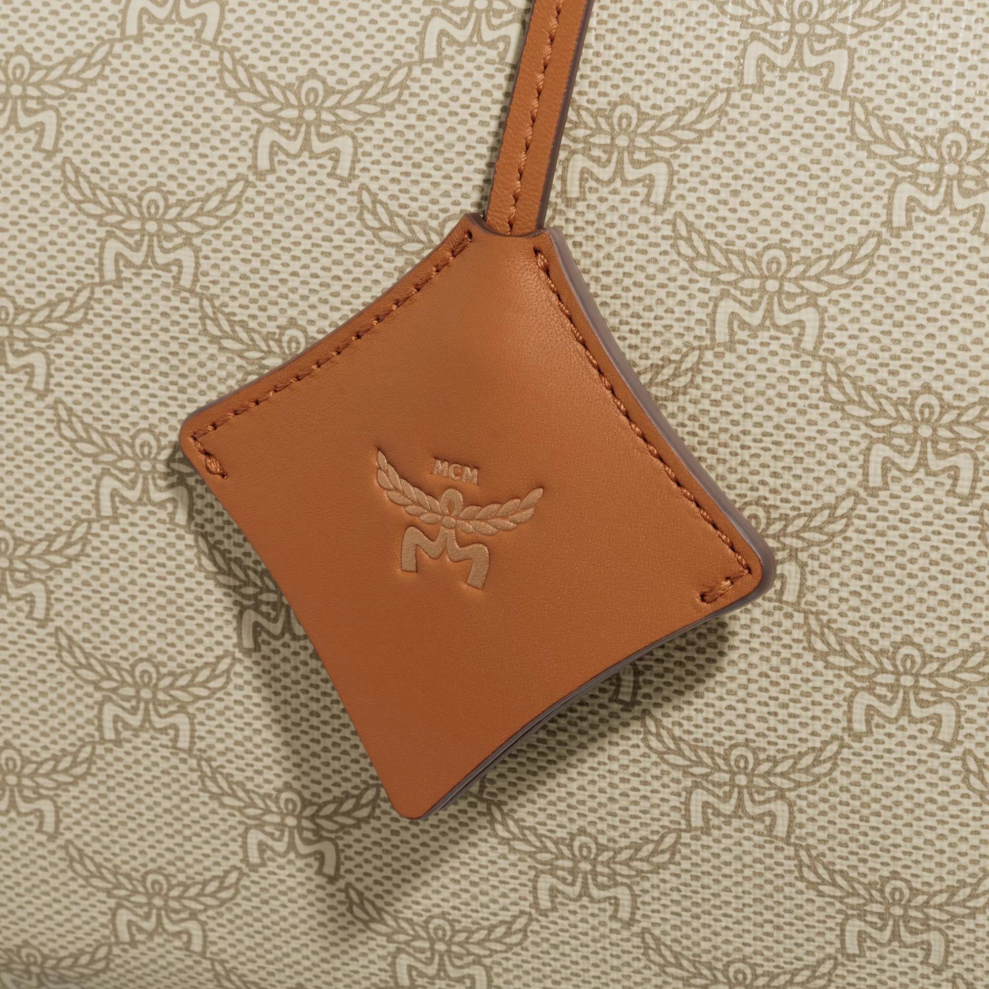 MCM Satchels Ella Lts Boston Medium in beige