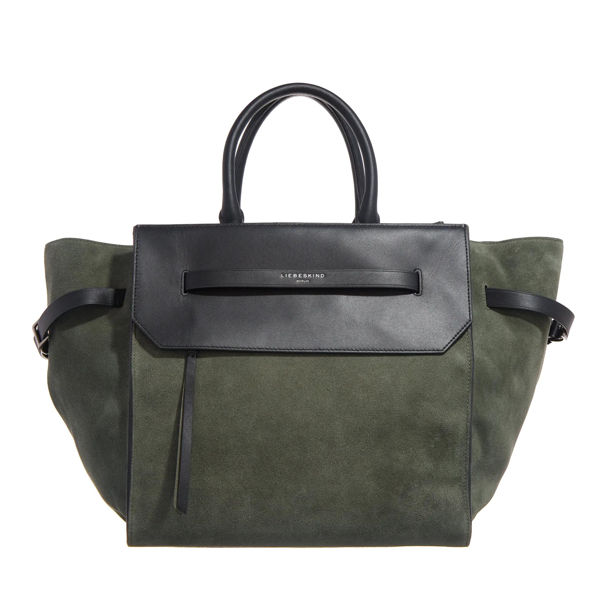 Liebeskind Berlin Tote - Lora Suede - Gr. unisize - in Grün - für Damen