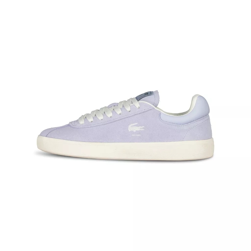 Lacoste Low-Top-Sneaker Sneaker aus Veloursleder Lila