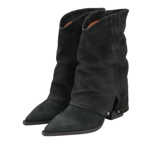 Thea Mika Stiefel Cowboy Boots dunkel-grau