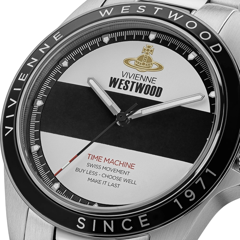 Vivienne Westwood Automatikuhr Quarzuhr The Blackwall silber(Image 3)