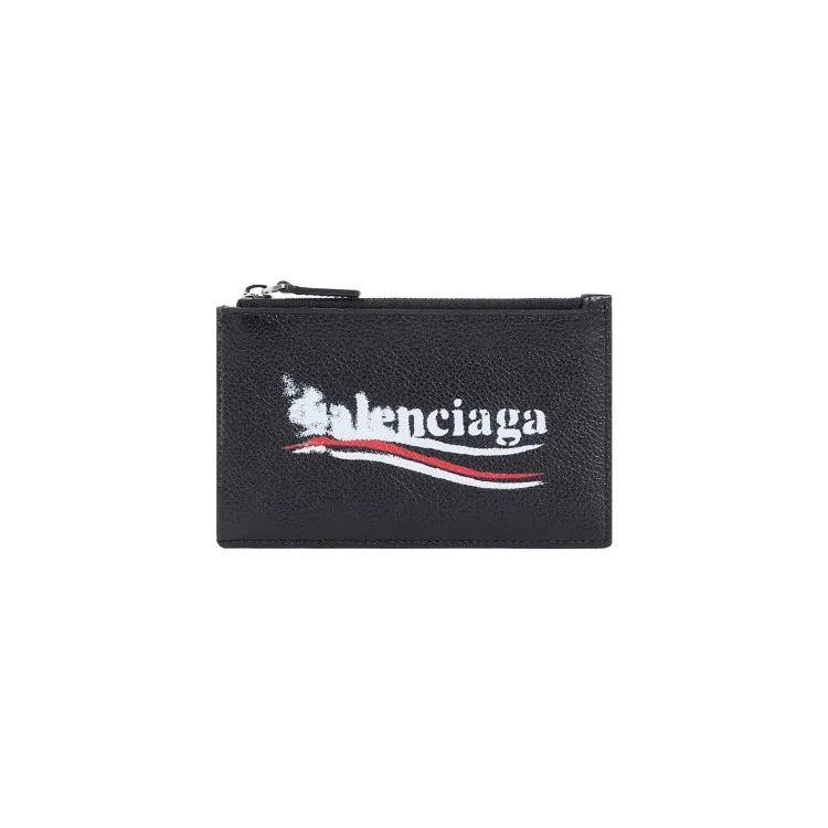 Balenciaga Portemonnaies - Cash Long Coin Card Holder - Gr. unisize - in Schwarz - für Damen