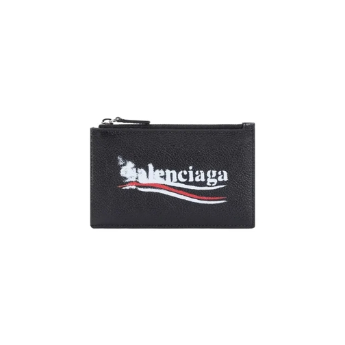 Balenciaga Cash Long Coin Card Holder Black Kartenhalter