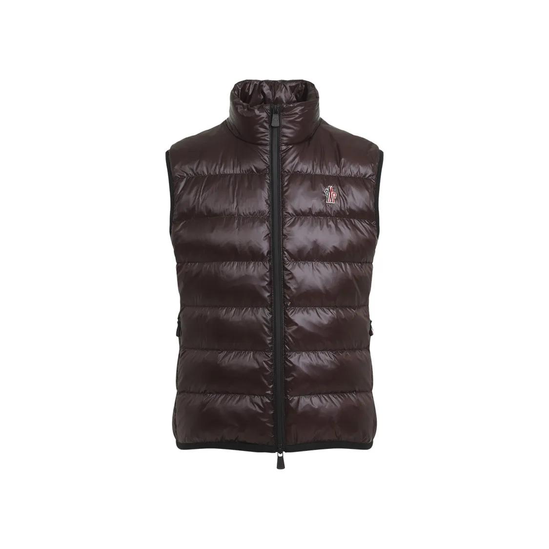 Moncler - Polyester Vest - Größe S - rot