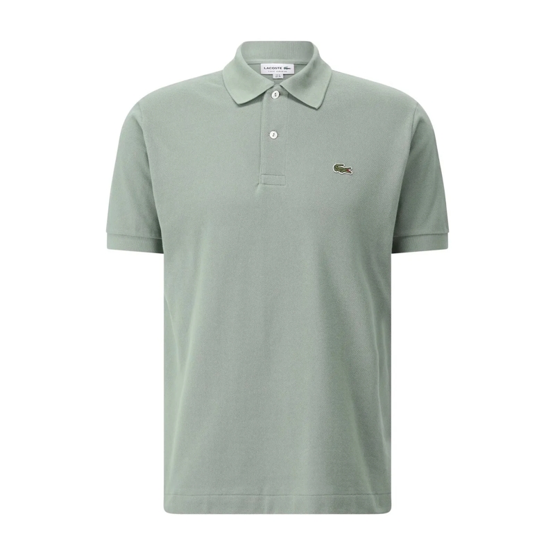 Lacoste Polohemd Classic-Fit Poloshirt mit Logo Grün