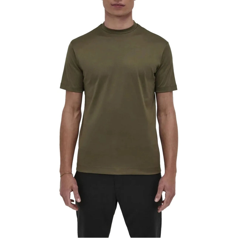 VALENZA T-Shirt Valenza Interlock Supima T-shirts Legergroen 1001 grün(Image 3)