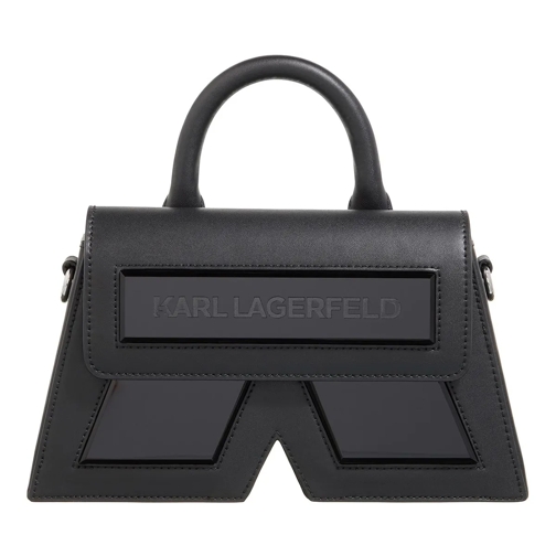 Karl Lagerfeld Ikon/K Cb Leather Black Lthr Cross body-väskor