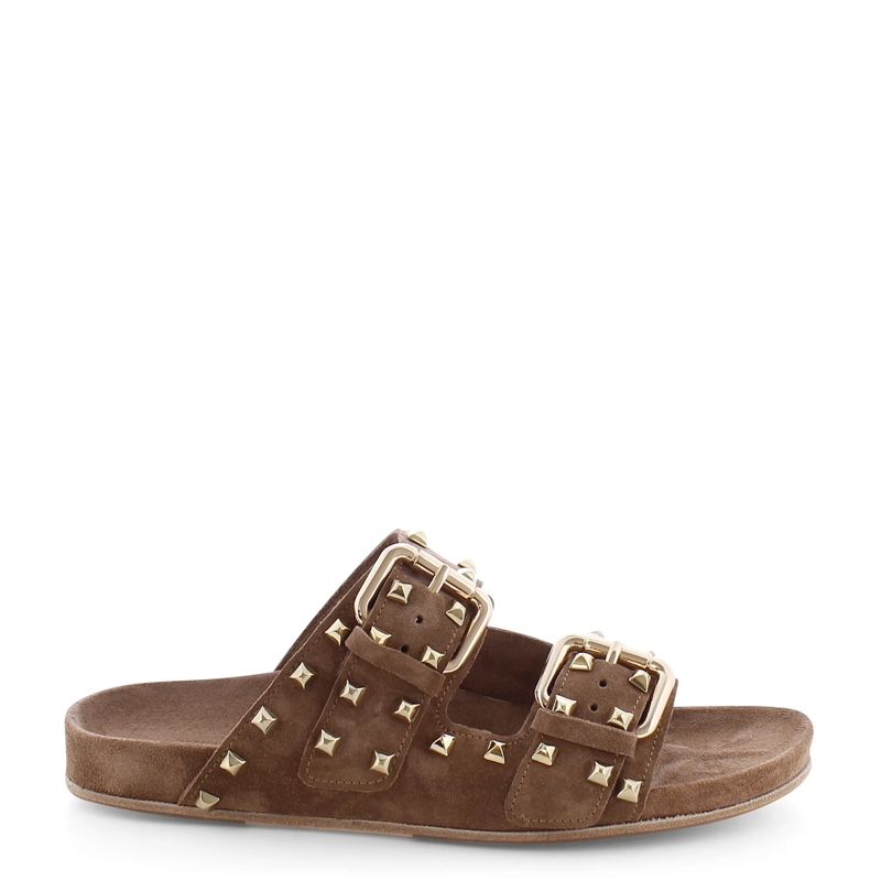 Kennel & Schmenger Slides Pantolette LOVE braun