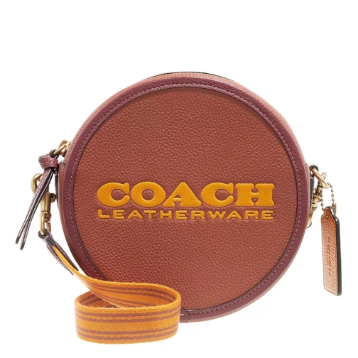 Coach Colorblock Leather Kia Circle Bag 1941 Saddle Multi Borsetta a tracolla