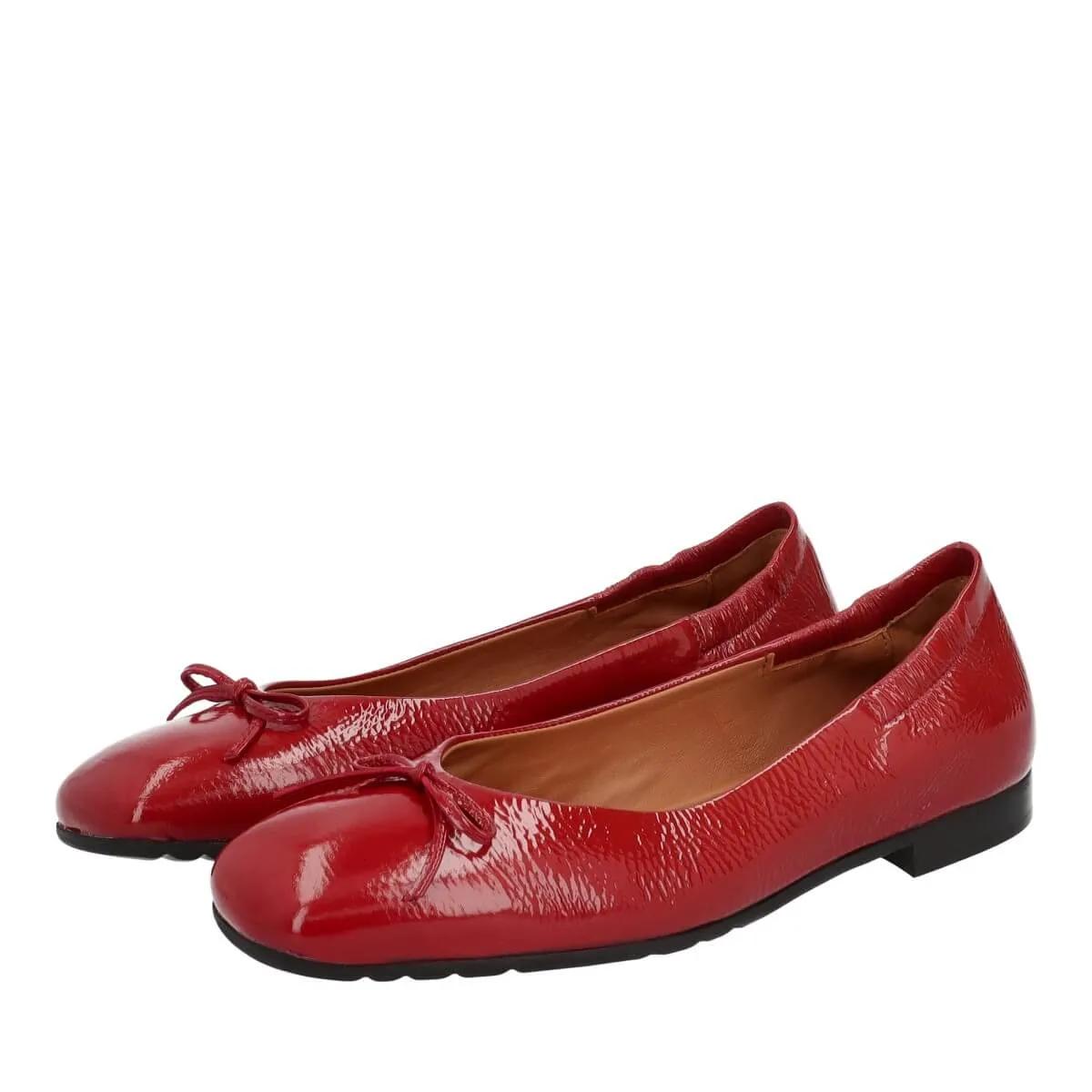 Thea Mika Slipper & Pantoletten - Ballerinas - Gr. 37 (EU) - in Rot - für Damen