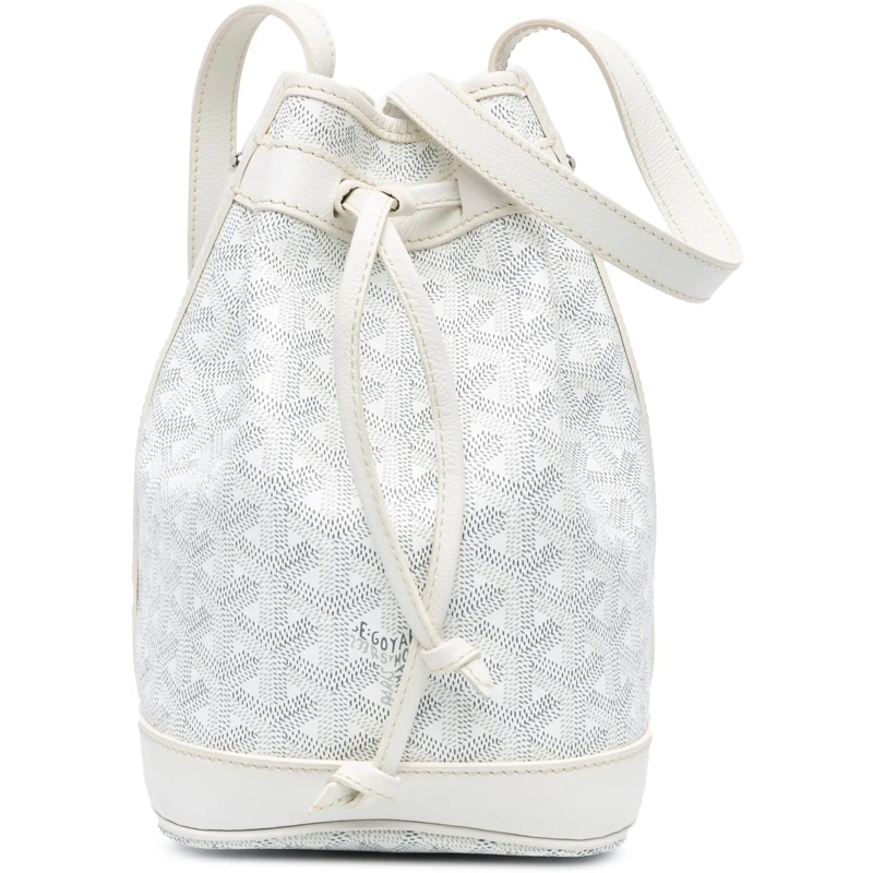 GOYARD Sac à bandoulière Goyardine Petit Flot weiß