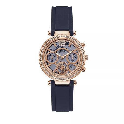 Guess Solstice Ladies Blue Quartz Horloge