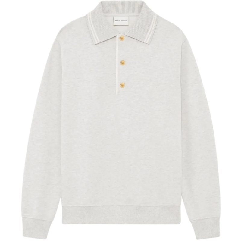 Drôle De Monsieur Polohemd T-Shirts And Polos Grey grau