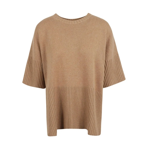 Max Mara Trui Cashmere Knit Sweater Neutrals