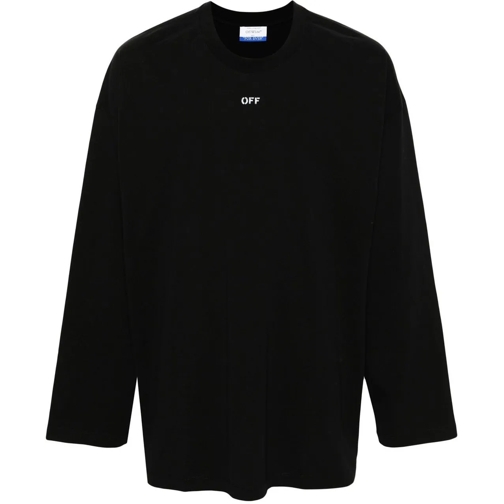 Off-White T-Shirts Off White Off Stamp T-shirt schwarz