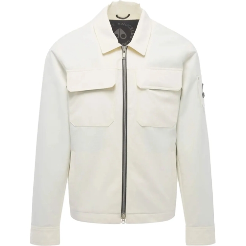 Moose Knuckles Vestes en duvet Jacques Jacket Plaster weiß