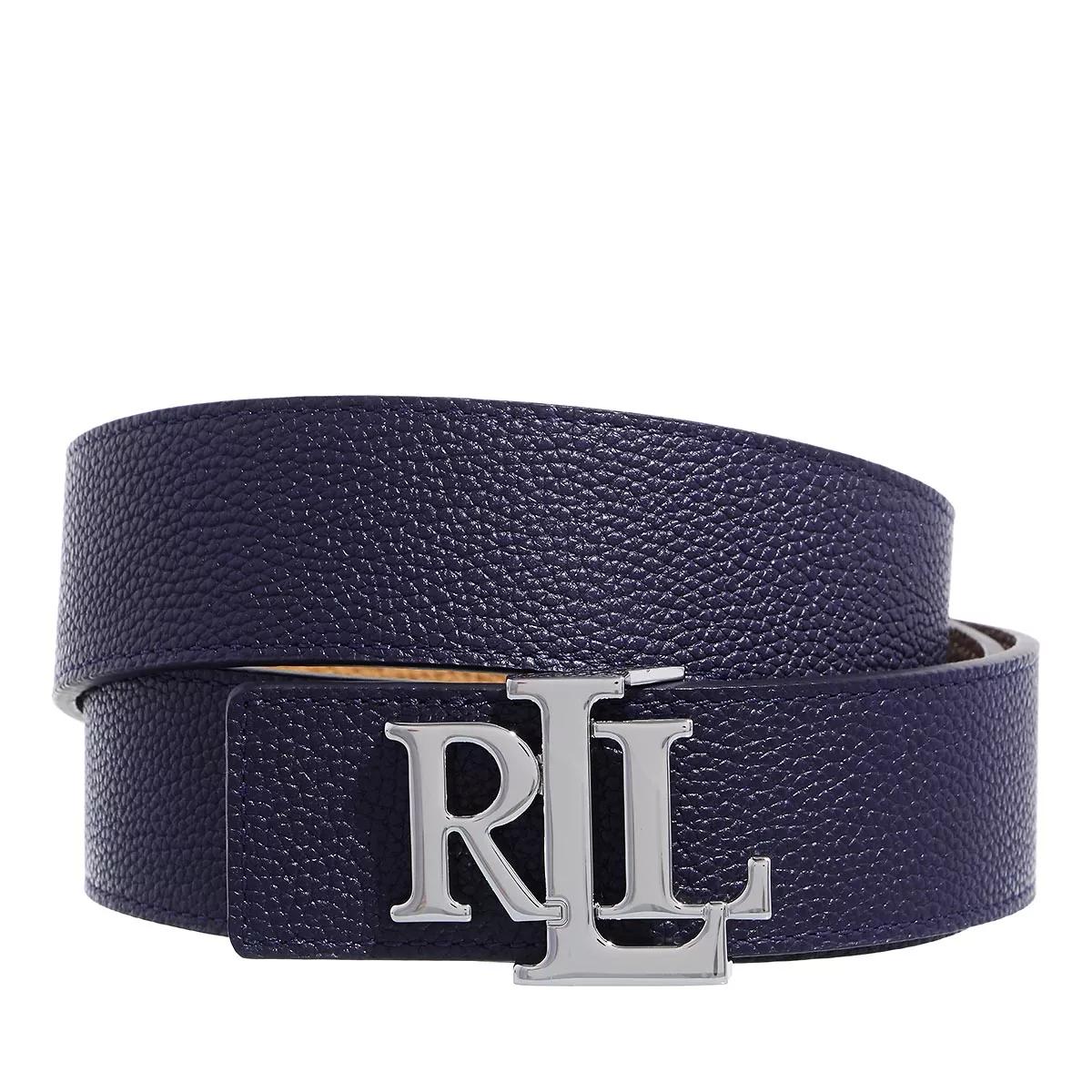 Lauren Ralph Lauren Gürtel - Rev Lrl 40 Belt Wide - Gr. L - in Blau - für Damen