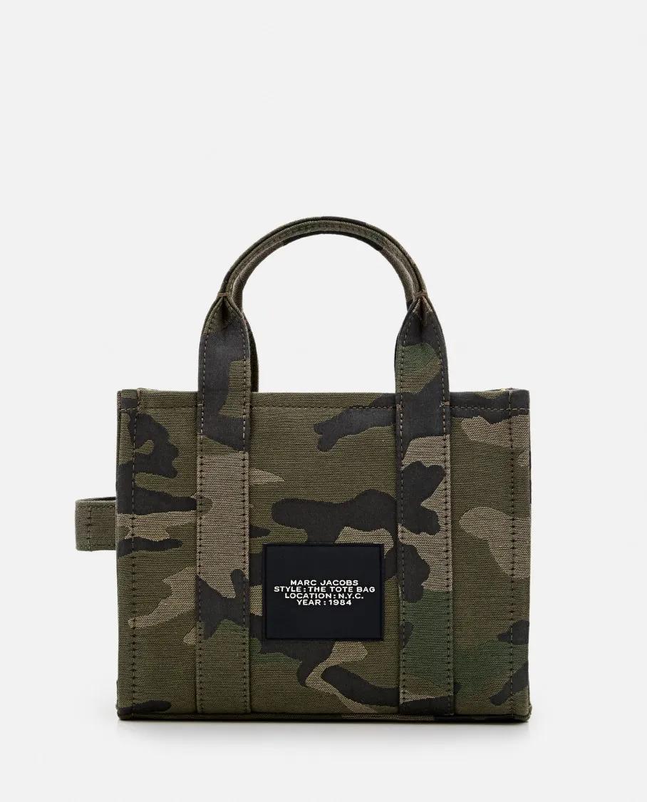 Marc Jacobs Shoppers & Totes The Small Canvas Tote Bag in groen