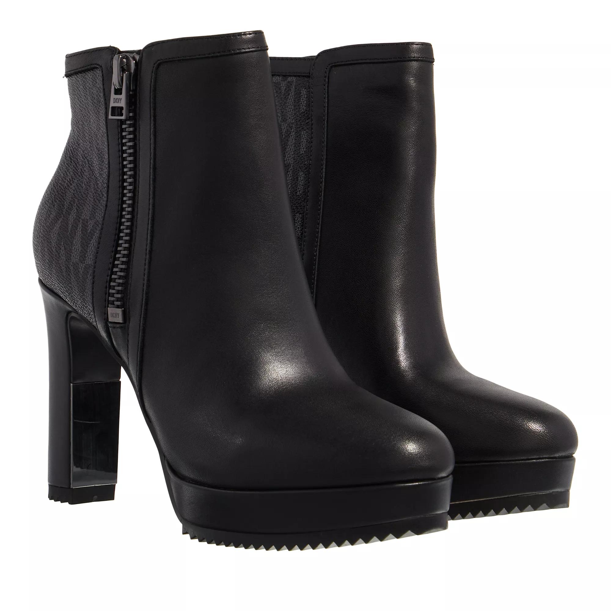 DKNY Liana Platform Bootie Black | Stiefelette