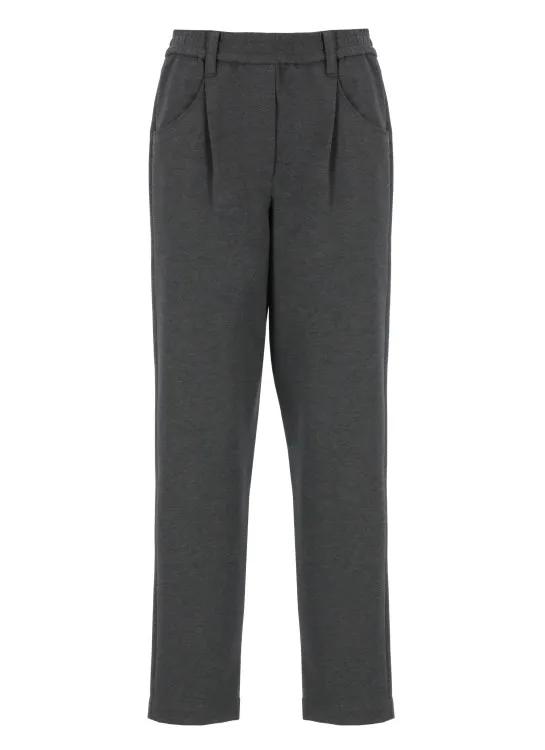 Brunello Cucinelli - Cotton Blend Pants - Größe 40 - grau