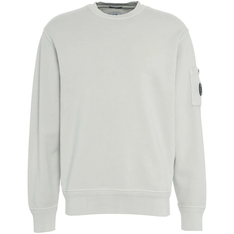 CP Company Sweatshirt Sweatshirt with logo grau