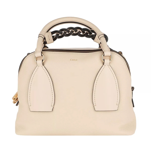 Chloé Daria Shoulder Bag Medium Sweet Beige Rymlig shoppingväska